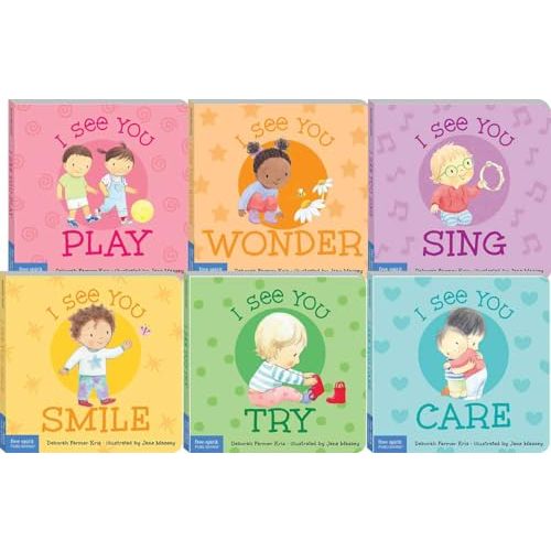 I See You Board Books Complete Series 6-Book Set