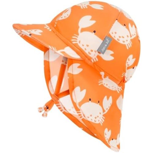 JAN & JUL Baby Sun-Hat with Neck Flap for Swimming
