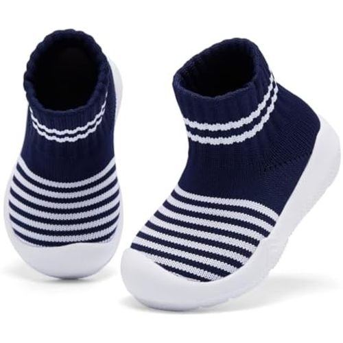MORENDL Toddler Sock Shoes Baby Walking Shoes Infant Slippers Boys & Girls Non-Slip Sneakers