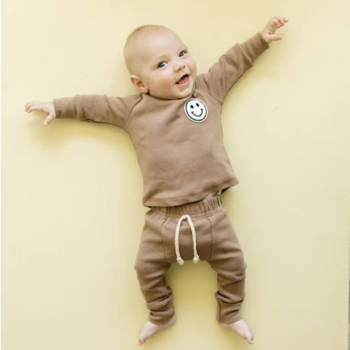 Lounge Set | Smiley Mocha