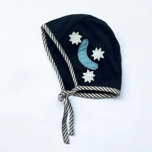Baby Bonnet - Moon and Stars
