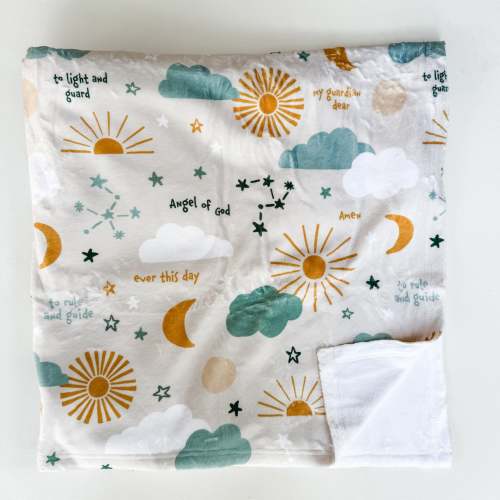 Guardian Angel Minky Blanket