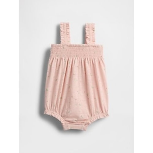 Baby Smocked Shorty One-Piece | Gap