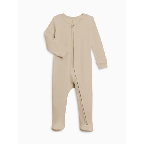 Colored Organics - Classic Peyton Zipper Sleeper Clay 6-12M