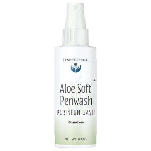 Tender Gentle Perineal Spray - 8 oz Rinse Free Perineum Wash - Peri Wash - Cleanses and Soothes - With Aloe Vera Extract