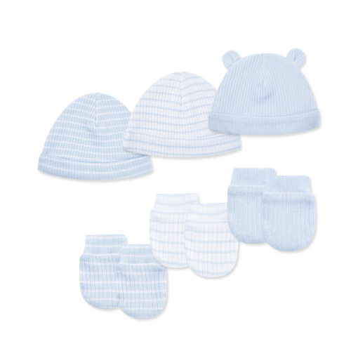 Snuggly Safari Hat & Mitten Set