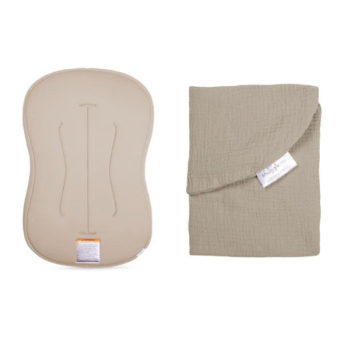 Lounger Curve + Muslin Cover Set | Birch