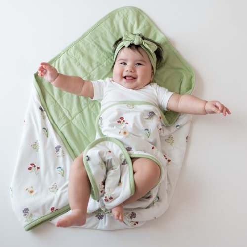 Baby Blanket in Wildflower 1.0