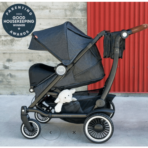 AUSTLEN The Entourage 2.0 | Single Stroller, black