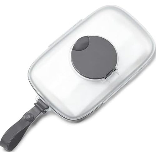 Skip Hop On-The-Go Wipes Dispenser, Grab & Go, Grey