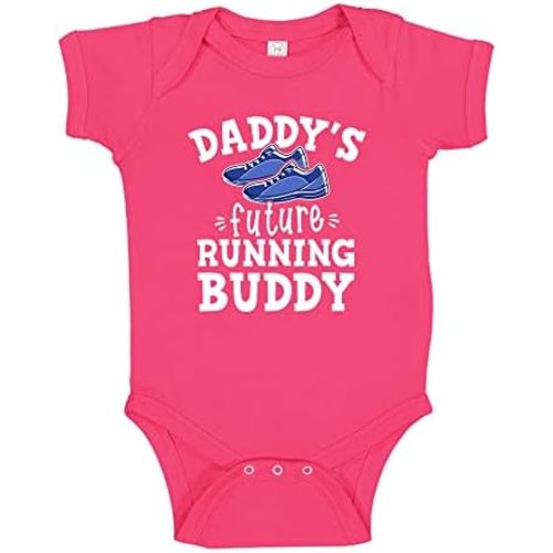 Daddy's Future Running Buddy Baby Bodysuit One Piece Or Toddler Shirt Runner Baby Clothes