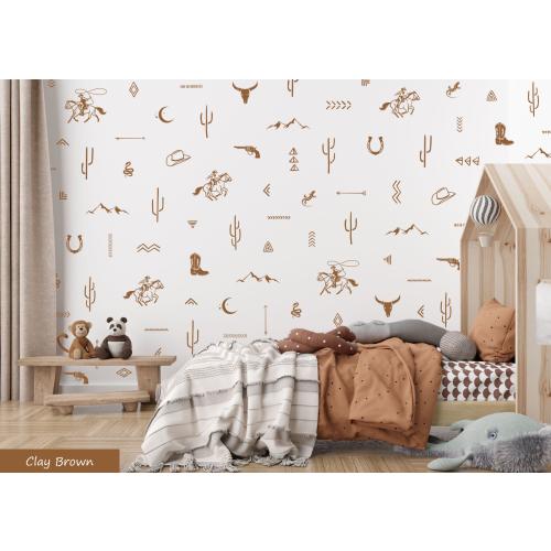 Wild West Wall Decals / Western Decor/ Arizona Desert / Cowboy Theme /