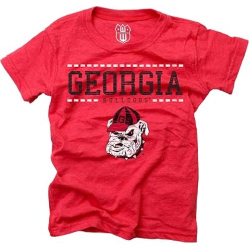 Wes and Willy NCAA Girls S/S Blended Tee