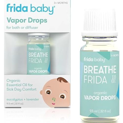 Frida Baby | Eucalyptus & Lavender Essential Oil for Bath or Diffuser| Ideal for Children and Adults| 1 pc 10ml, 10ml, 1