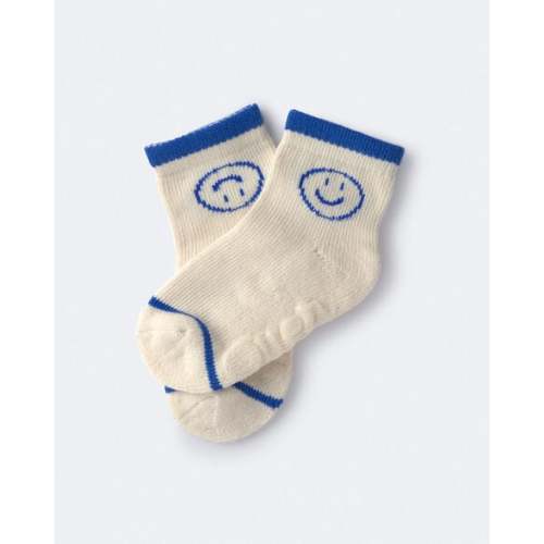 Toddler Emotions Crew Socks - Cream - Otter Avenue | Carter's