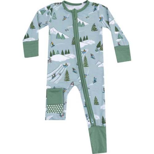 Convertible Romper Winter Fun Skiers - Angel Dear | Maisonette