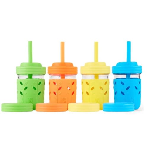 8oz Glass Mason Jar Drinking Tumblers + Food Storage