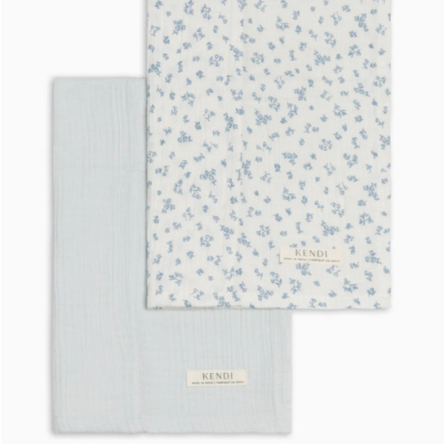 2-Pack Muslin Burp Cloths