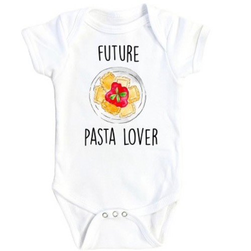 Italian Pasta - Baby Boy Girl Clothes Infant Onesie® Funny Cute Newborn GS1 Multicolor 0-3M