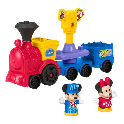 Fisher-Price Little People DISNEY Jr Mickey & Minnie Musical Train Toddler Toy with 2 Figures - Walmart.ca