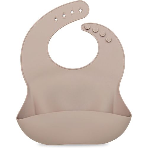Loulou Lollipop Soft, Waterproof Silicone Feeding Bib