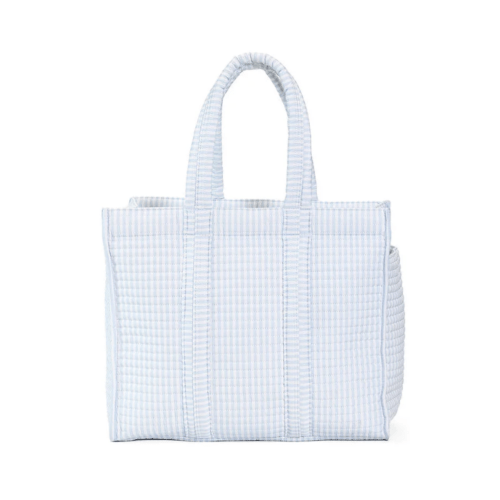 TRVL Quilted Go Go Tote - Pimlico Stripe Blue