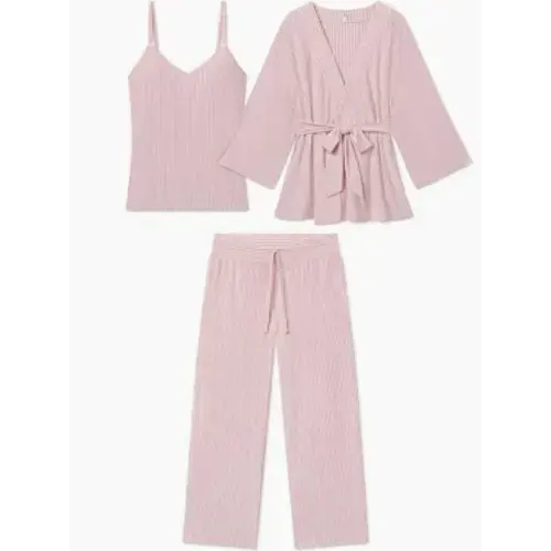 LAKE | Women | DreamModal Pajamas | Fog Maternity Kimono Bundle