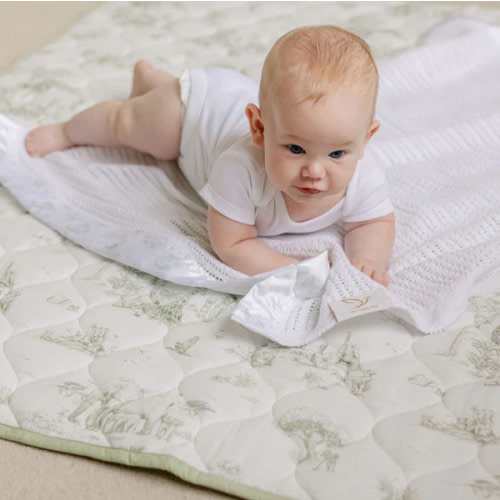 Safari Toile Quilted Playmat