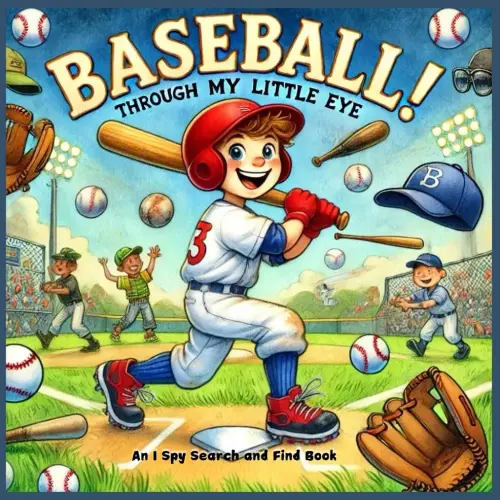 Baseball! Through My Little Eye - An ISpy Search and Find Book: A Fun and Interactive I Spy Book for Kids Ages 2-5: Learn Counting, Explore Baseball, ... My Little Eye - A Search and Find Series)