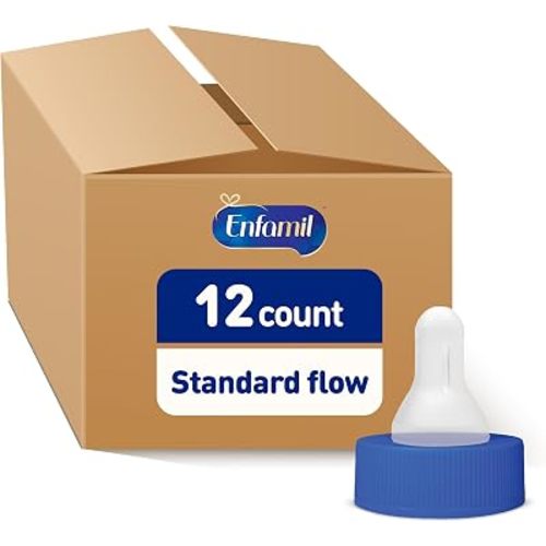 Enfamil Standard-Flow Soft Nipple for full-term infants, 12 CT