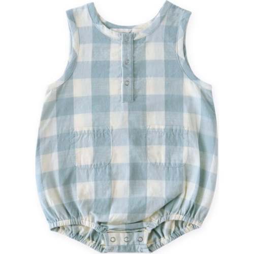 Pocket One-Piece, Checkmate Pond - Pehr | Maisonette