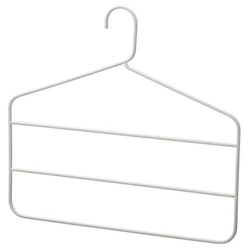 GÅRDSMÄSTARE Pants/skirt hanger - white