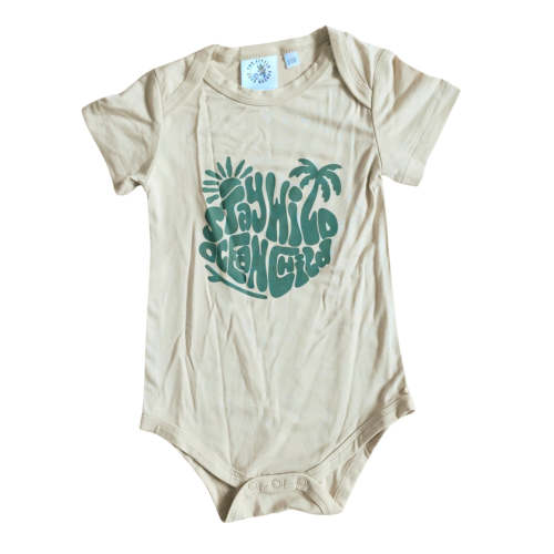 Stay Wild Ocean Child Bamboo Onesie