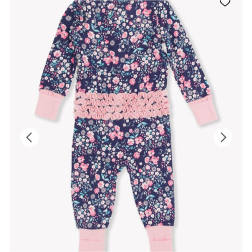 Convertible Ruffle One Piece Pajama, Bamboo Viscose