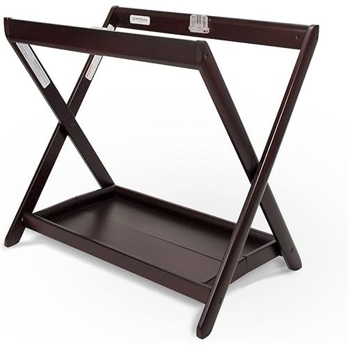 UPPAbaby Bassinet Stand / Compatible with UPPAbaby Bassinet Accessory / Quick + Secure Attachment / Espresso