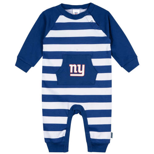 Baby Boys New York Giants Football Pajamas With Pouch – Gerber Childrenswear