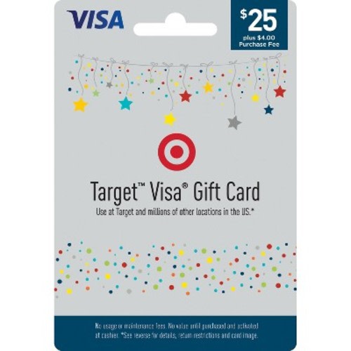 Visa Gift Card - $25 + $4 Fee