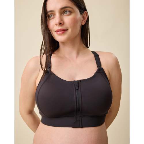 High Impact Nursing Sports Bra | Harbor Blue – Kindred Bravely