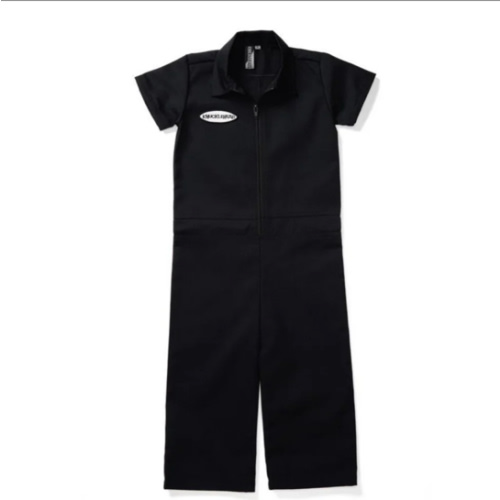 Knuckleheads Black Grease Monkey Coverall For Children