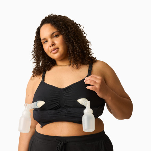 Kindred Bravely Sublime Hands Free Pumping Bra - Black, Large