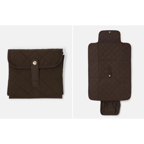 Change Mat - Chocolate Quilted