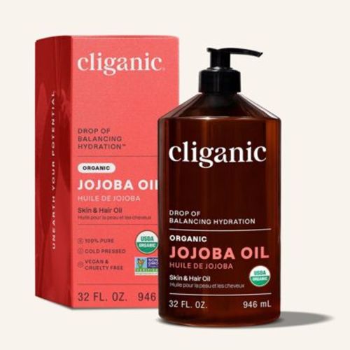 Cliganic Organic Jojoba Oil, 32oz
