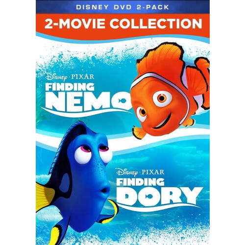 Finding Nemo / Finding Dora: 2-Movie Collection (DVD + DVD), Disney, Kids & Family