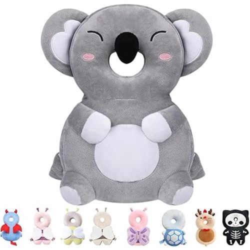 Baby Head Protector Backpack for Falling Crawling and Walking Toddler Essentials Harness Infant Koala Toys Helmets Baby Essentials Must Have 0.5-2 Years