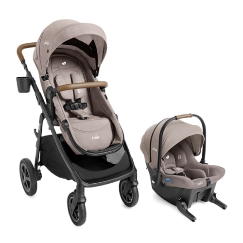ginger™ dlx and mint latch™ travel system - mocha