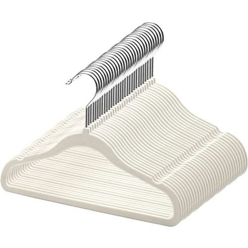 30 Pack Baby Hangers - Ivory