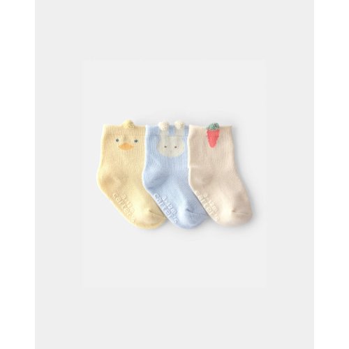Baby 3-Pack Easter Socks - Yellow/Blue/Ivory | Carter's