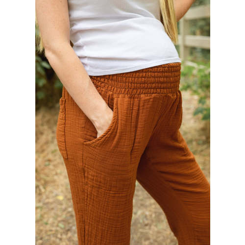 Everyday Transitional Cotton Breeze Gauze Pant – EMME