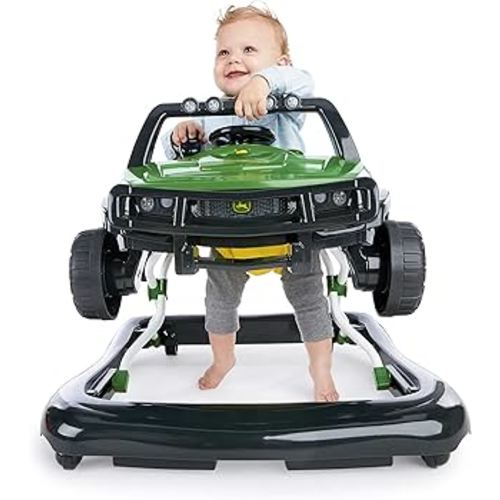 Amazon.com: Bright Starts John Deere 4-in-1 Gator Green Baby Activity Center & Push Walker with Removable Interactive Steering Wheel Toy, 6 Months and up : Everything Else