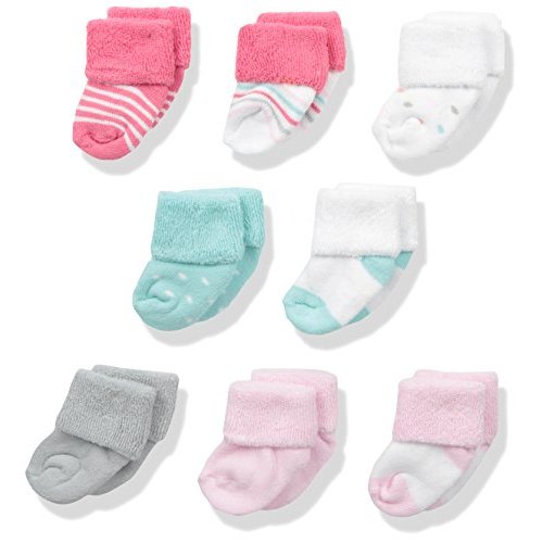 Luvable Friends Unisex Baby Newborn and Baby Terry Socks